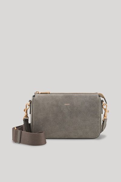 JOOP! Sofista Dolce Jasmina Schultertasche aus grauem Wildleder