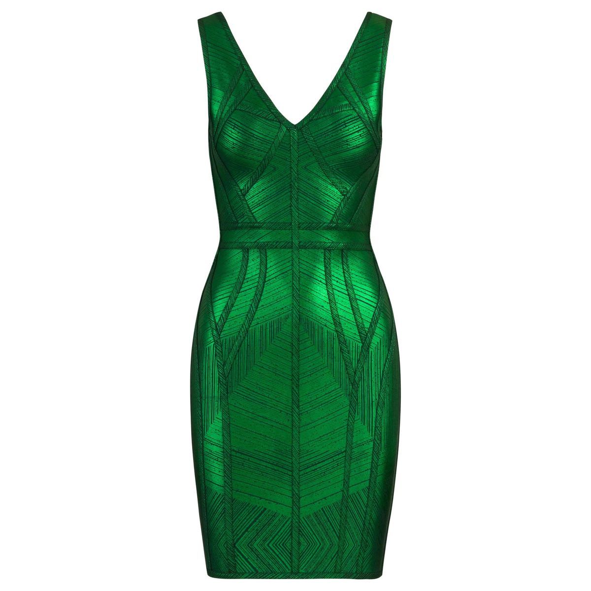 Kraimod - Bandage Kleid - Größe 34 DAMEN - grün