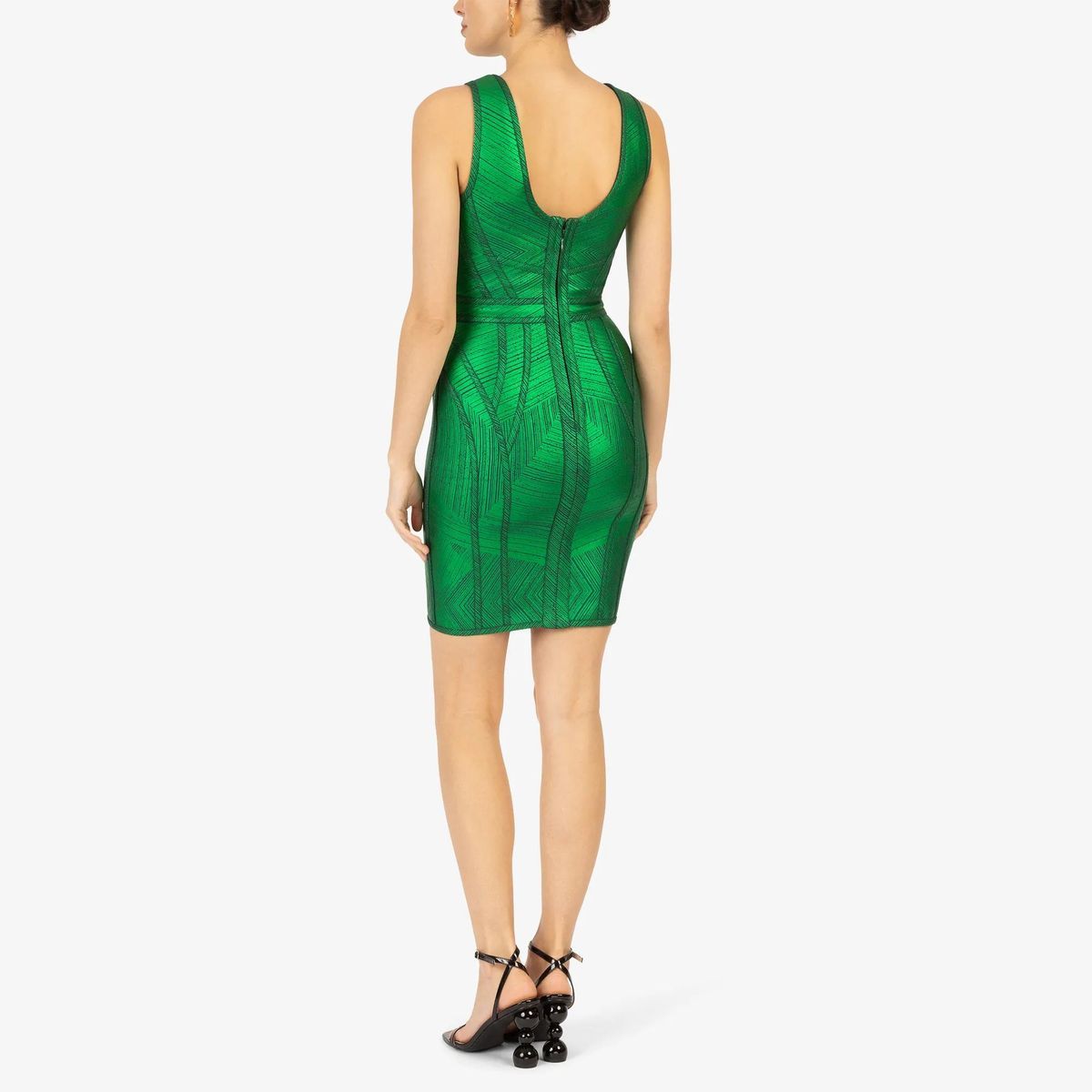 Kraimod - Bandage Kleid - Größe 34 DAMEN - grün