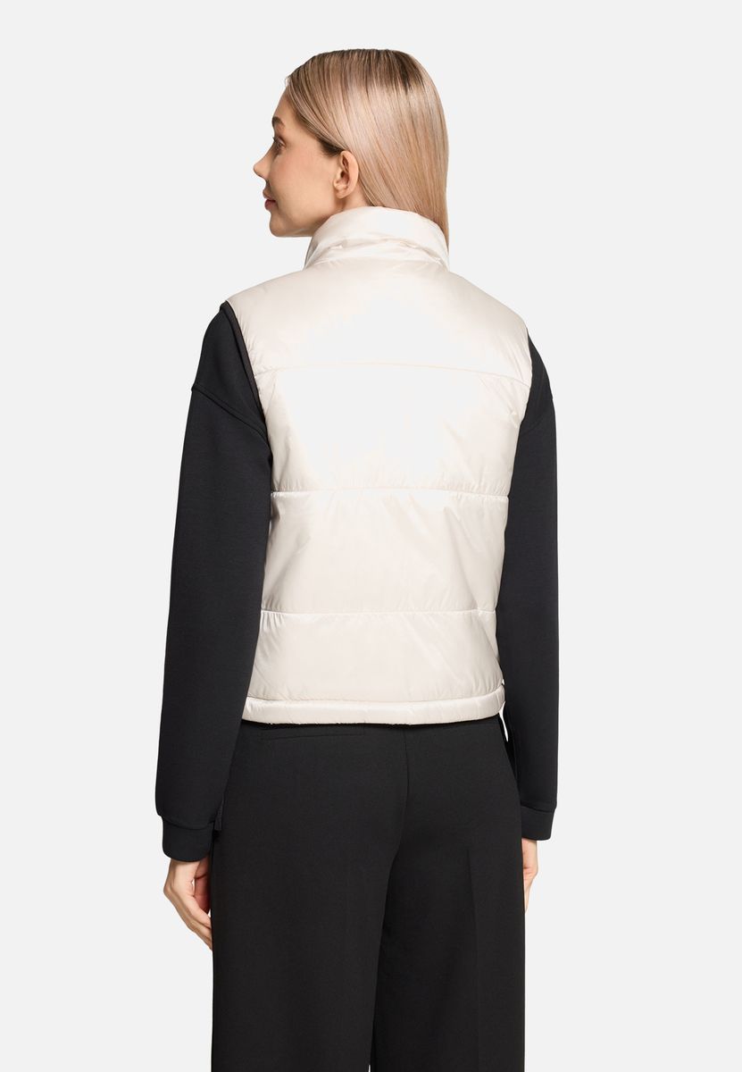 Wende Steppweste mit Reißverschluss