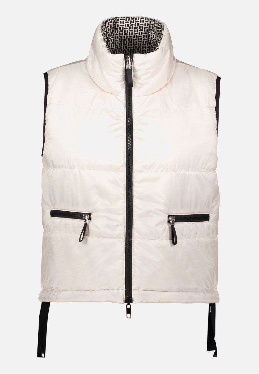 Wende Steppweste mit Reißverschluss