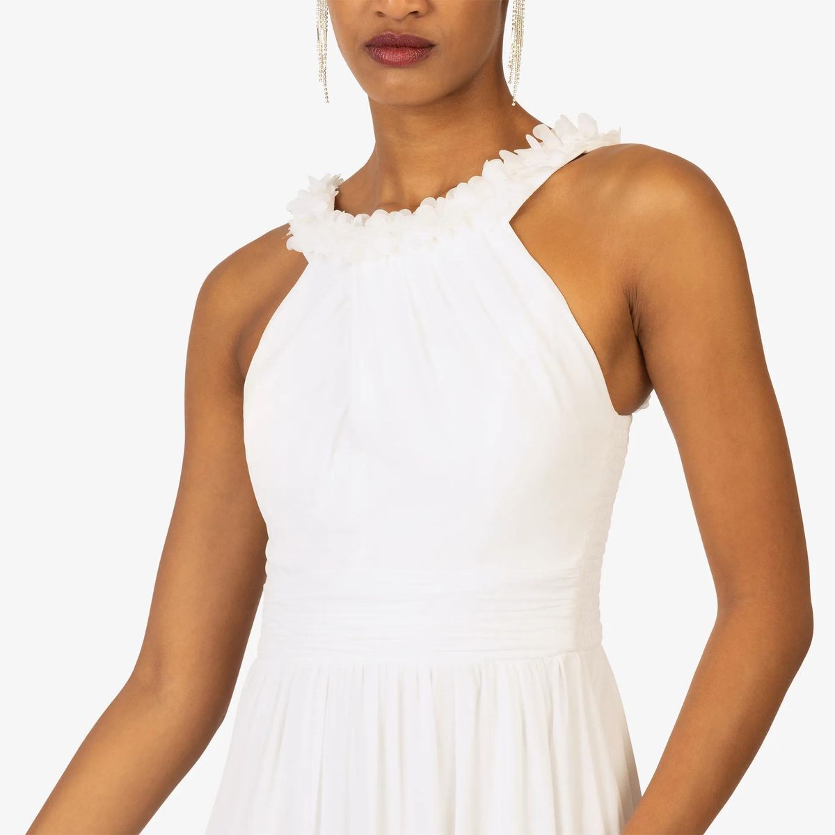 Kraimod - Abendkleid - Größe 34 DAMEN - weiß