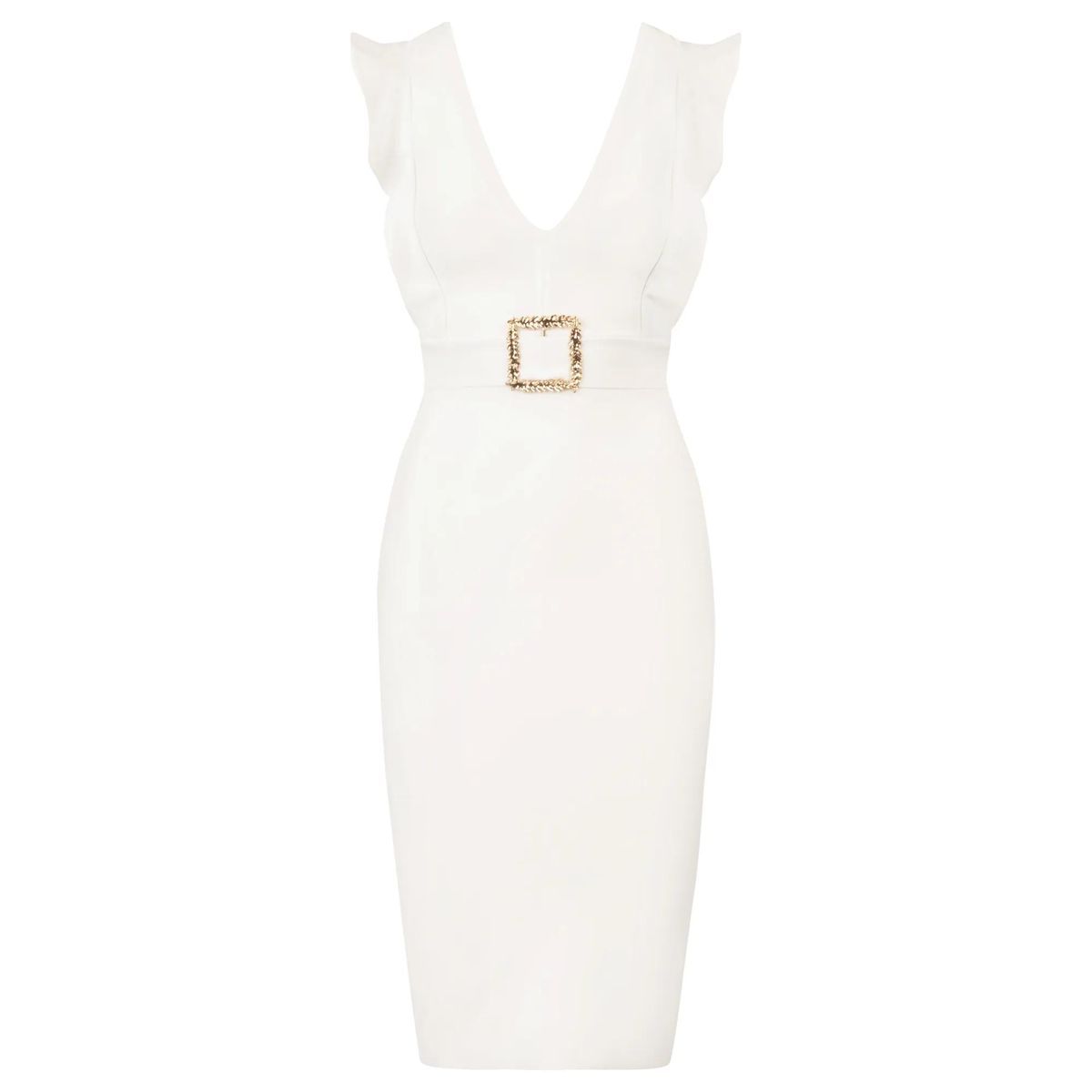 Kraimod - Bandagekleid - Größe 34 DAMEN - weiß