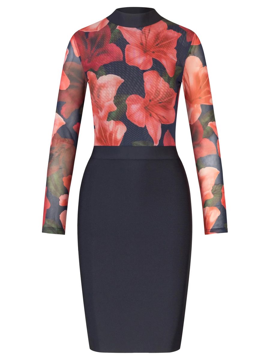 Kraimod - Bandagekleid - Größe 34 DAMEN - bunt