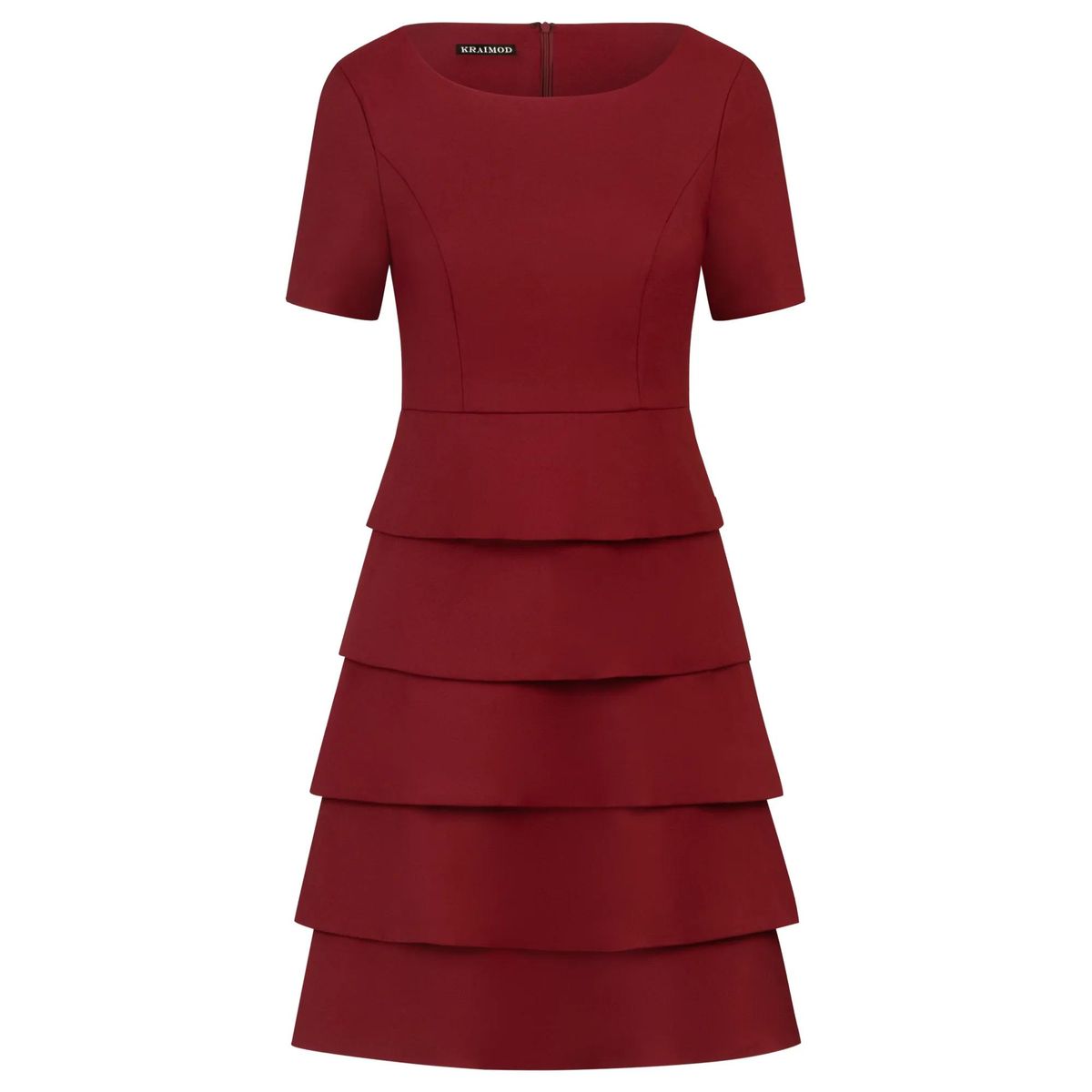 Kraimod - Cocktailkleid - Größe 34 DAMEN - rot
