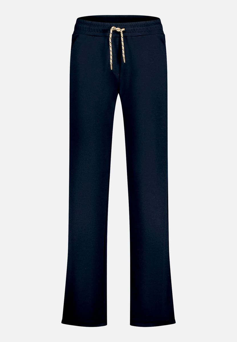 Relaxte Schlupfhose mit Kordelzug