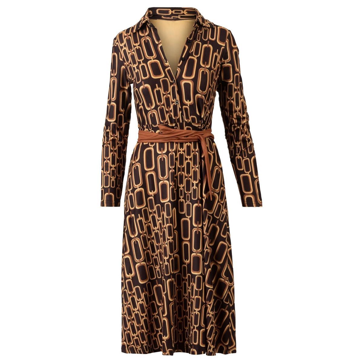 Kraimod - Midikleid - Größe 34 DAMEN - braun