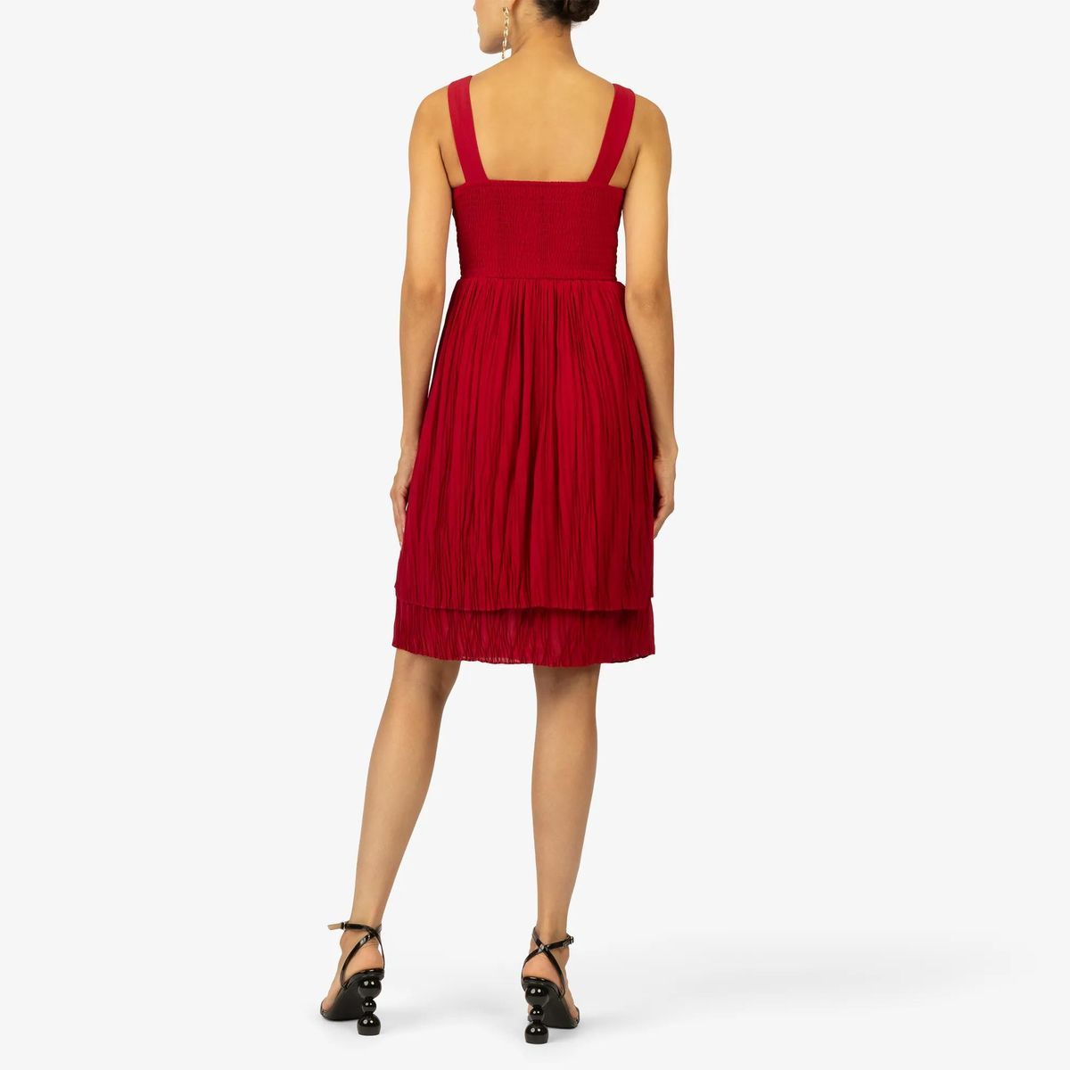 Kraimod - Cocktailkleid - Größe 34 DAMEN - rot