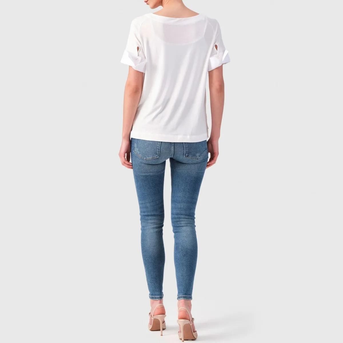 Helene Galwas - T-Shirt ARIELRE - Größe L - weiß