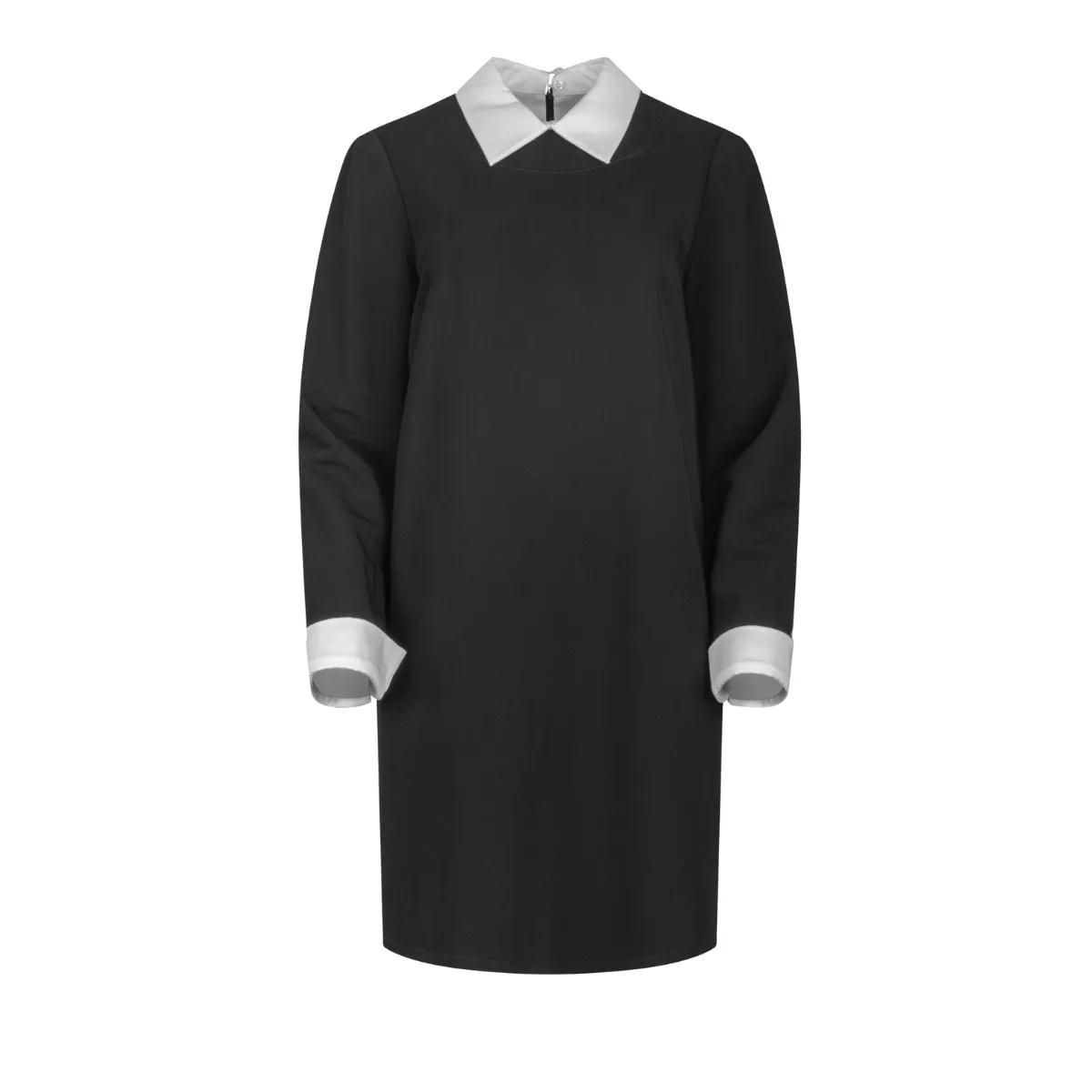 Helene Galwas - Minikleid mit lockerem Schnitt JENIS - Größe L - schwarz