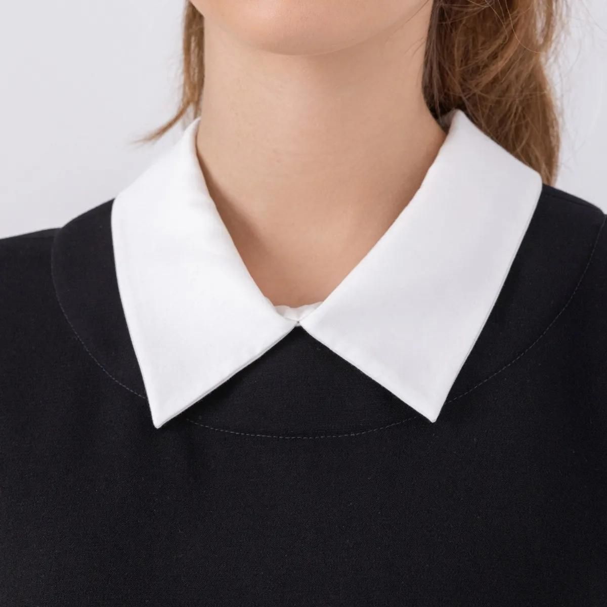 Helene Galwas - Minikleid mit lockerem Schnitt JENIS - Größe L - schwarz