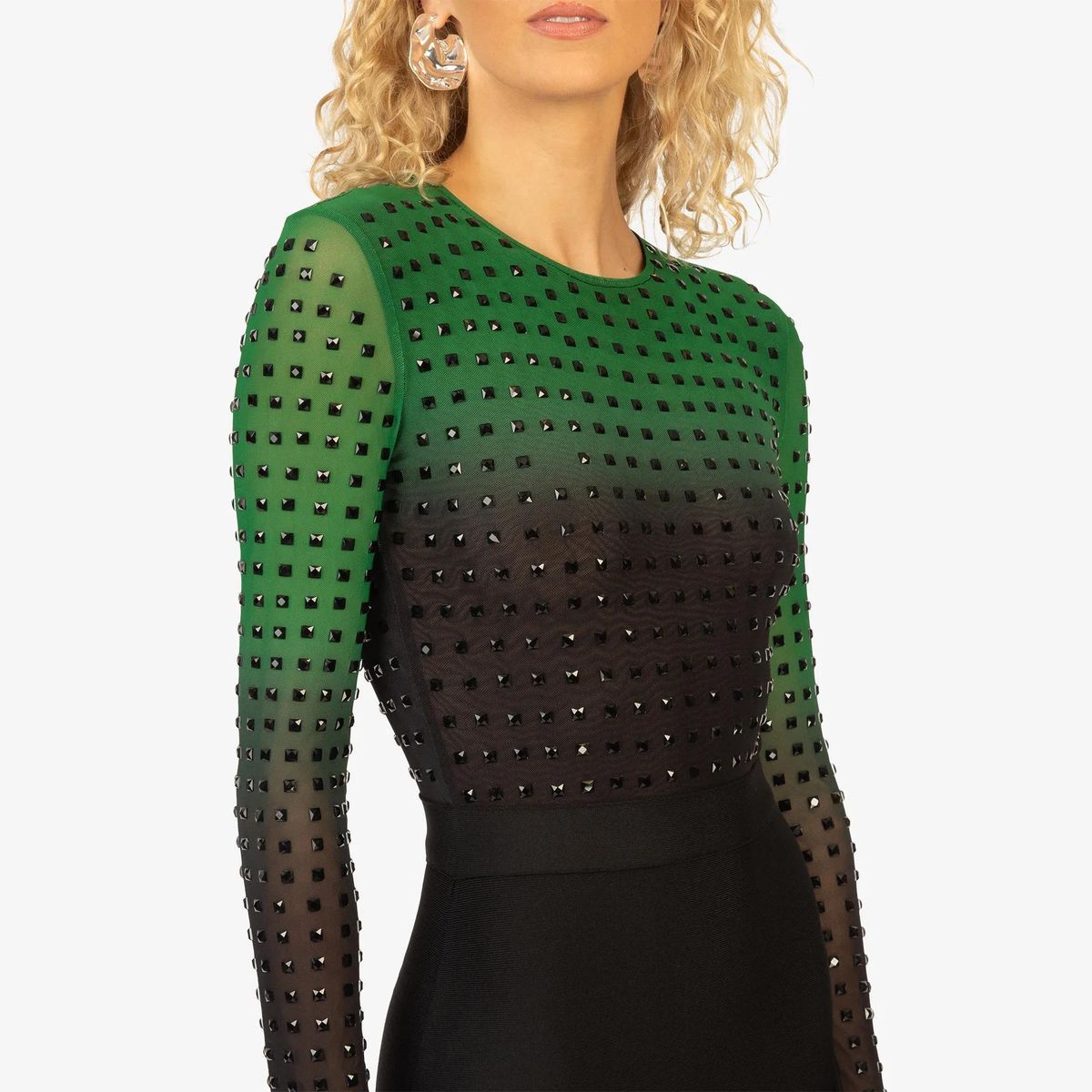 Kraimod - Bandagekleid - Größe 34 DAMEN - grün