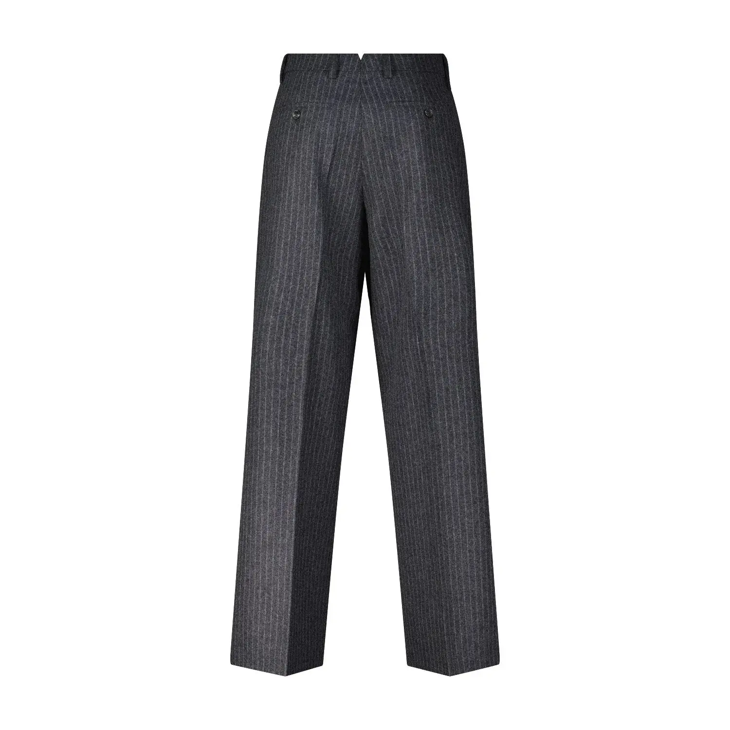 AMI Paris - Grey Pinstriped Tailored Trousers - Größe 42 - grau