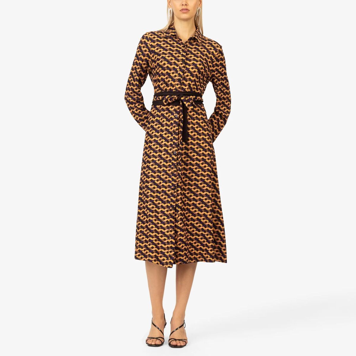 Kraimod - Kleid - Größe 34 DAMEN - braun