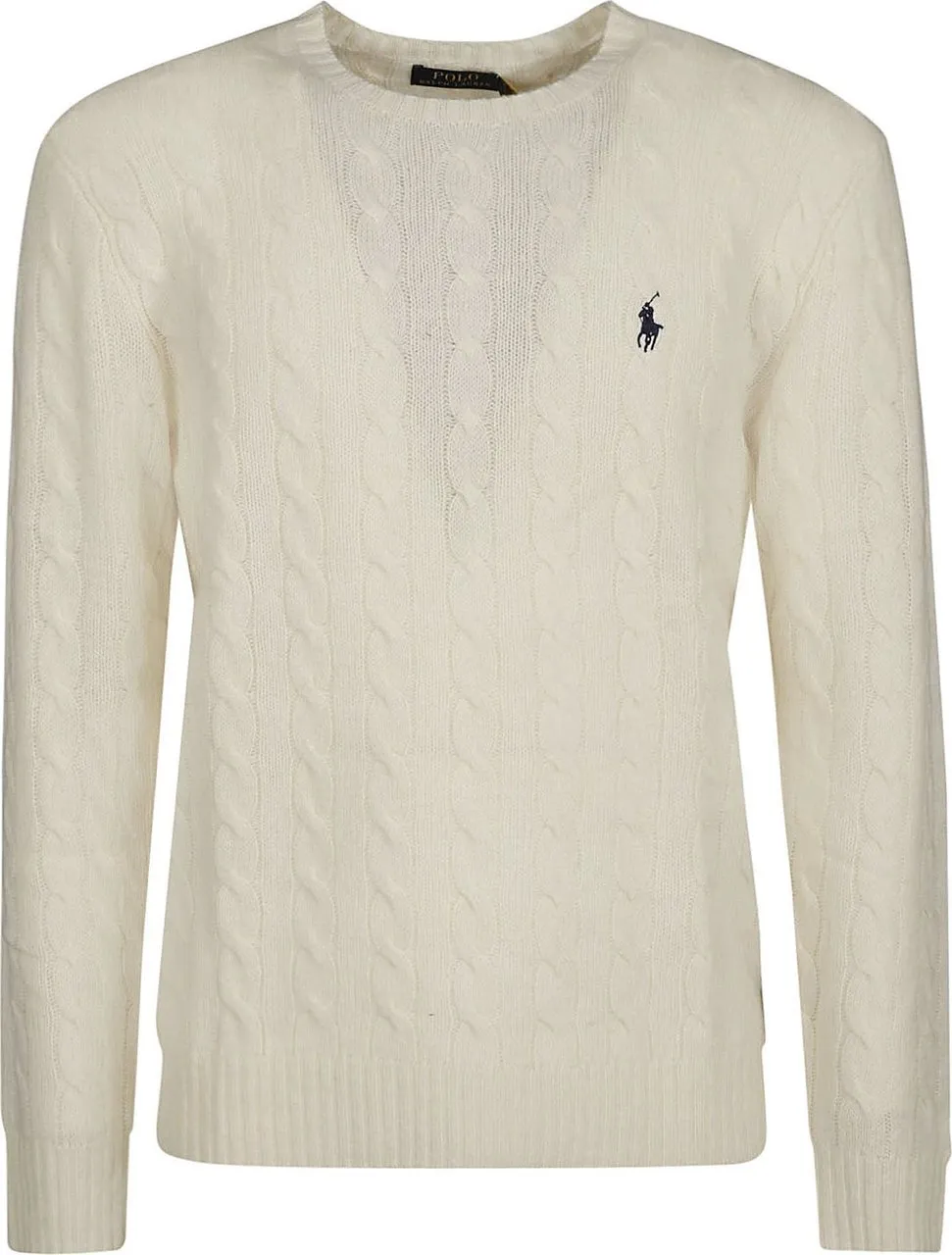 Ralph Lauren - Polo Trui Wit - Größe XL - weiß