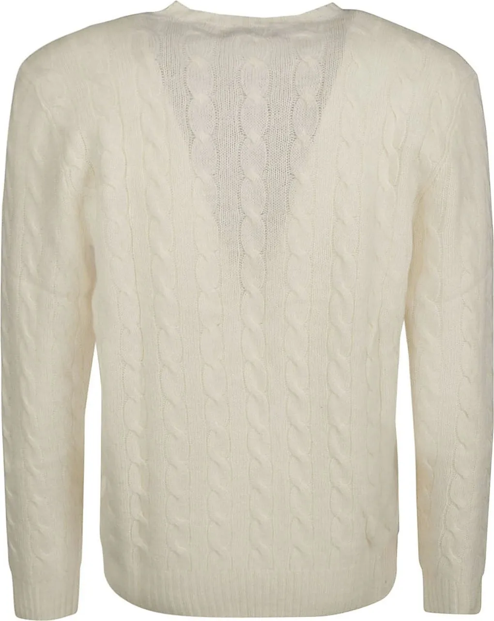 Ralph Lauren - Polo Trui Wit - Größe XL - weiß