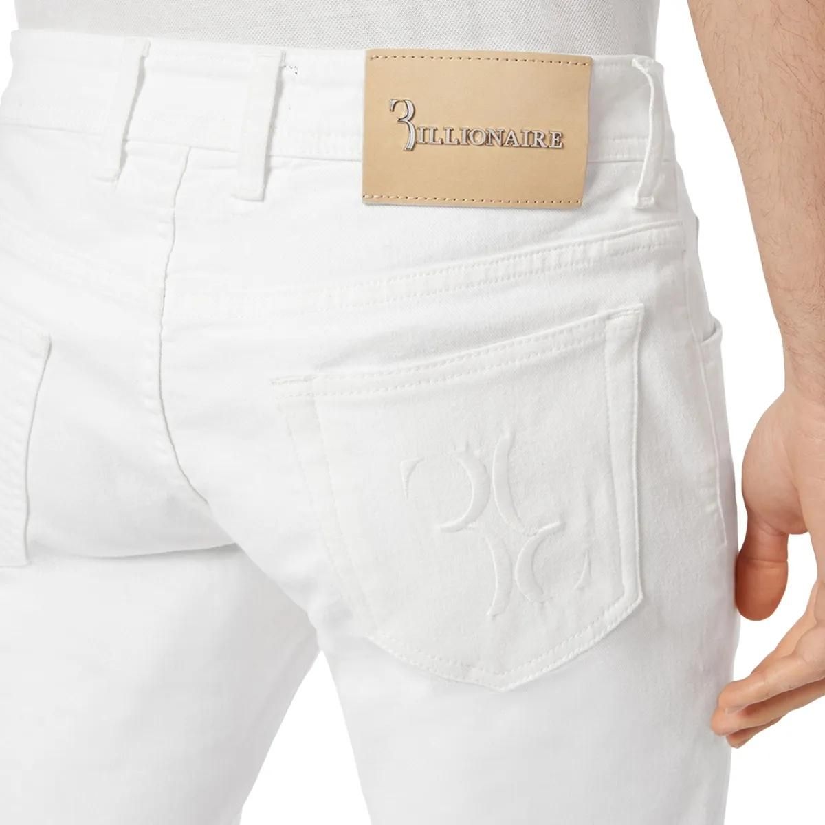 BILLIONAIRE - Jeans Regular Fit - Größe 30 - weiß