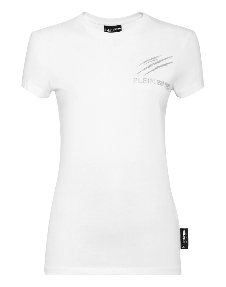 Plein Sport - T-Shirt Sexy Pure Basic - Größe S - weiß