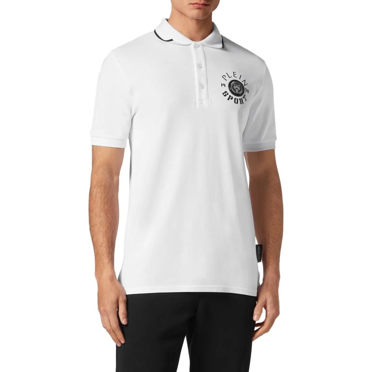 Plein Sport - Poloshirt - Größe 3XL - weiß