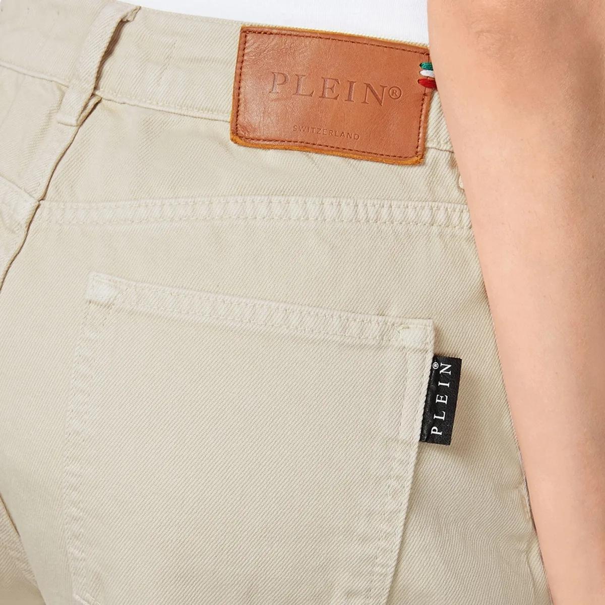 Philipp Plein - Jeans Loose Fit Iconic Plein - Größe 25 - beige