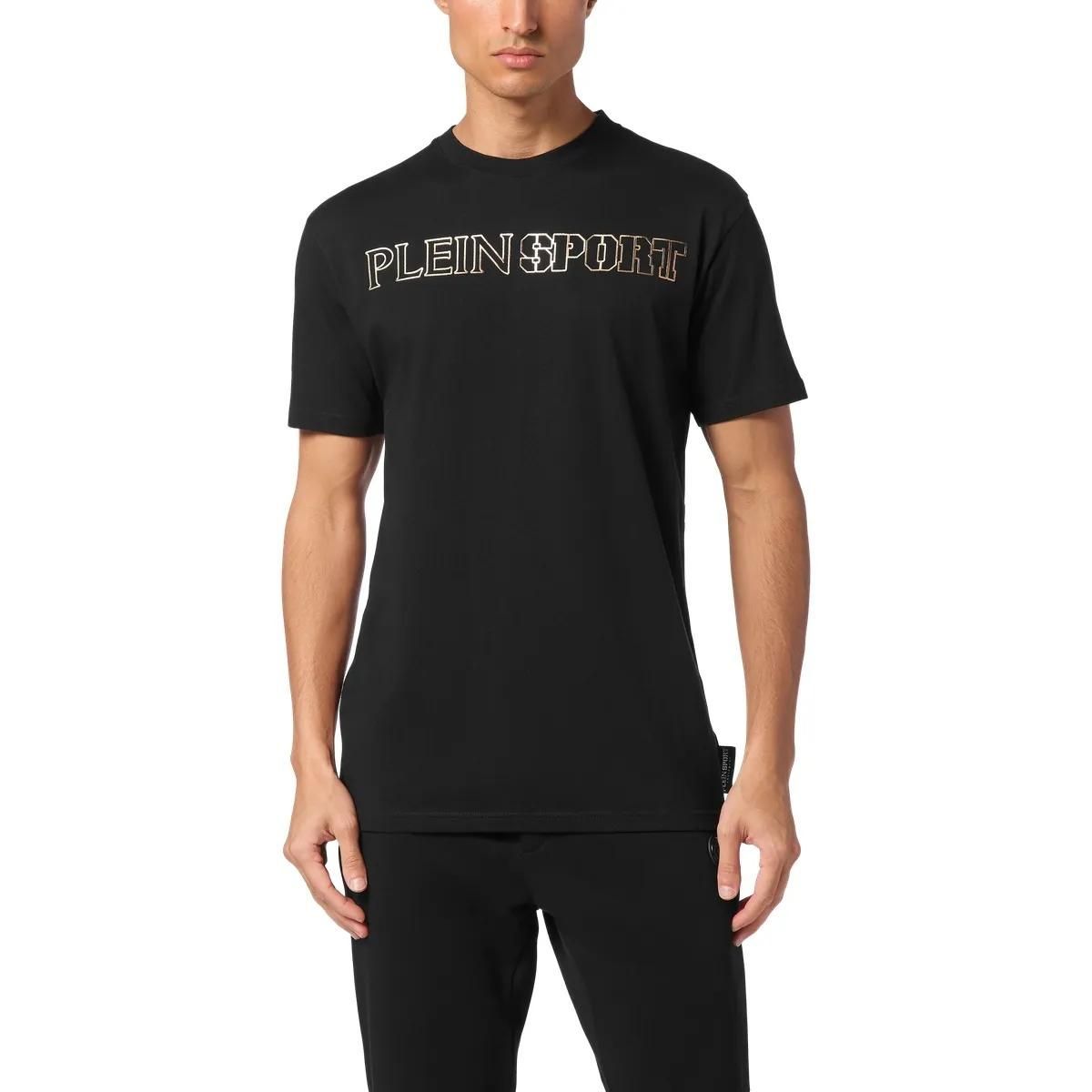 Plein Sport - T-Shirt Tiger - Größe 3XL - schwarz