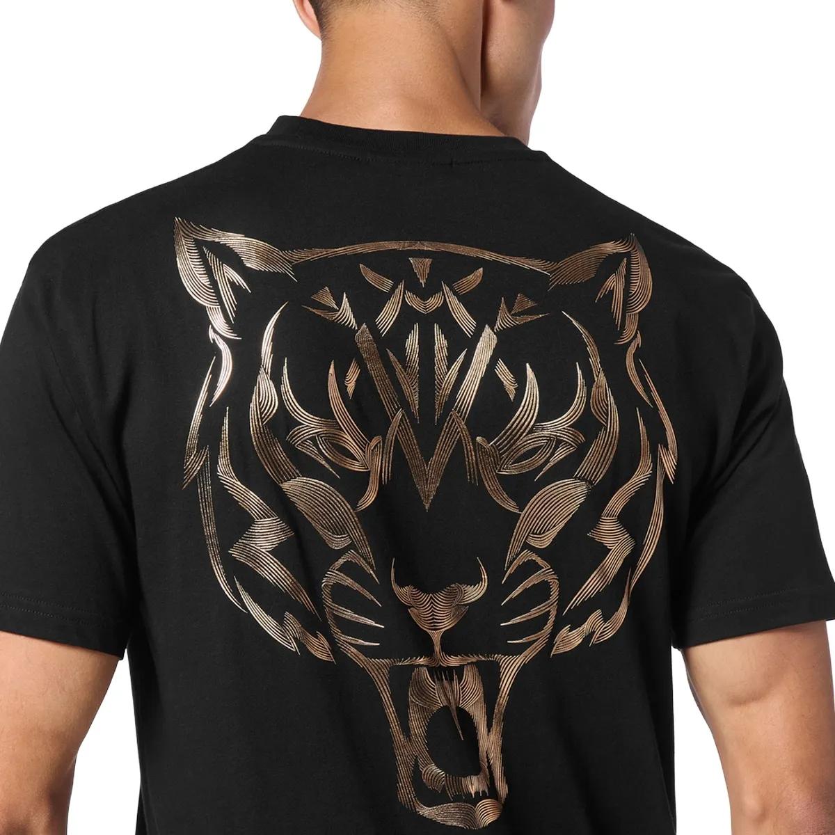 Plein Sport - T-Shirt Tiger - Größe 3XL - schwarz