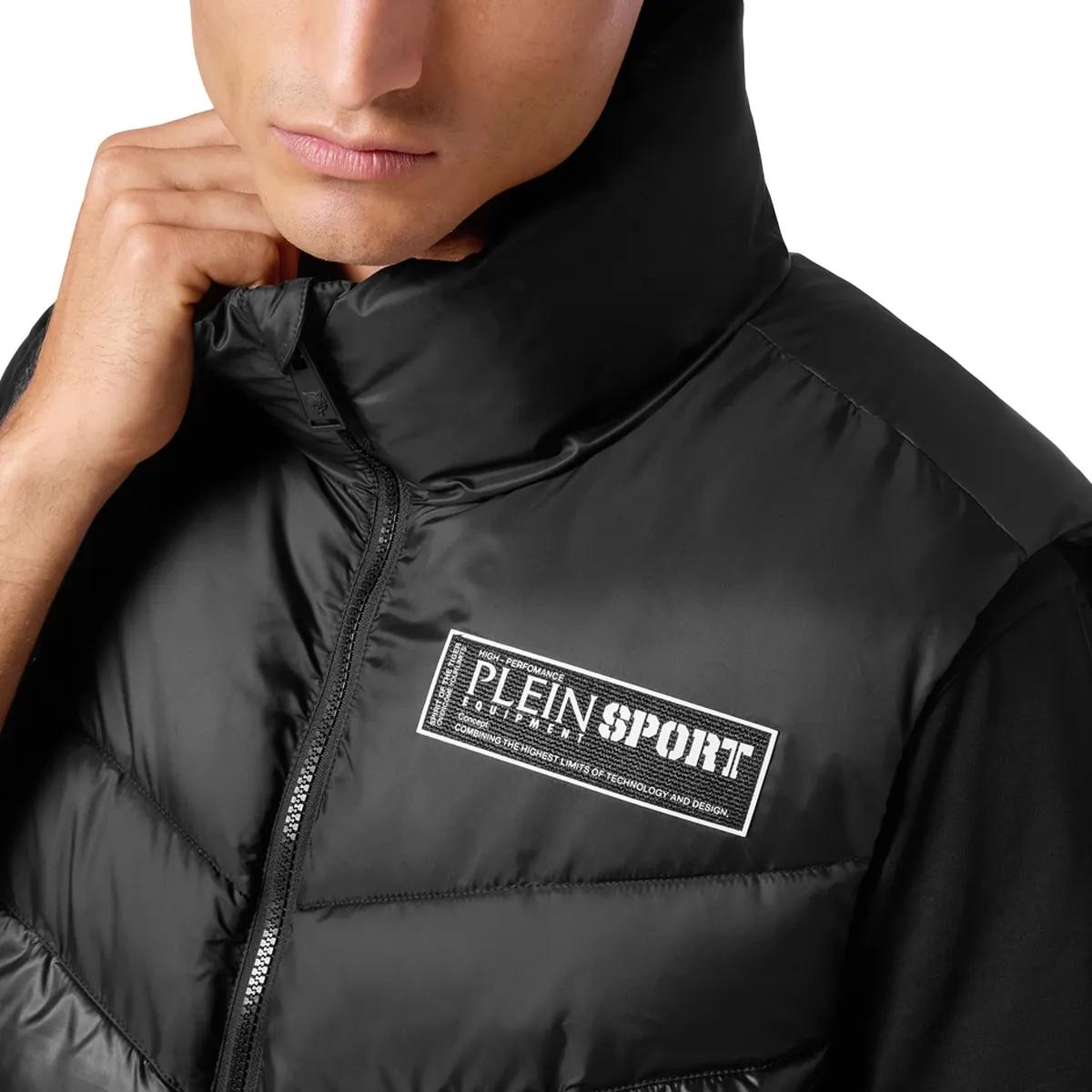 Plein Sport - Daunenweste - Größe 3XL - schwarz