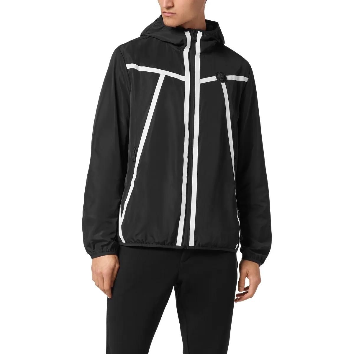 Plein Sport - Windbreaker - Größe 3XL - schwarz