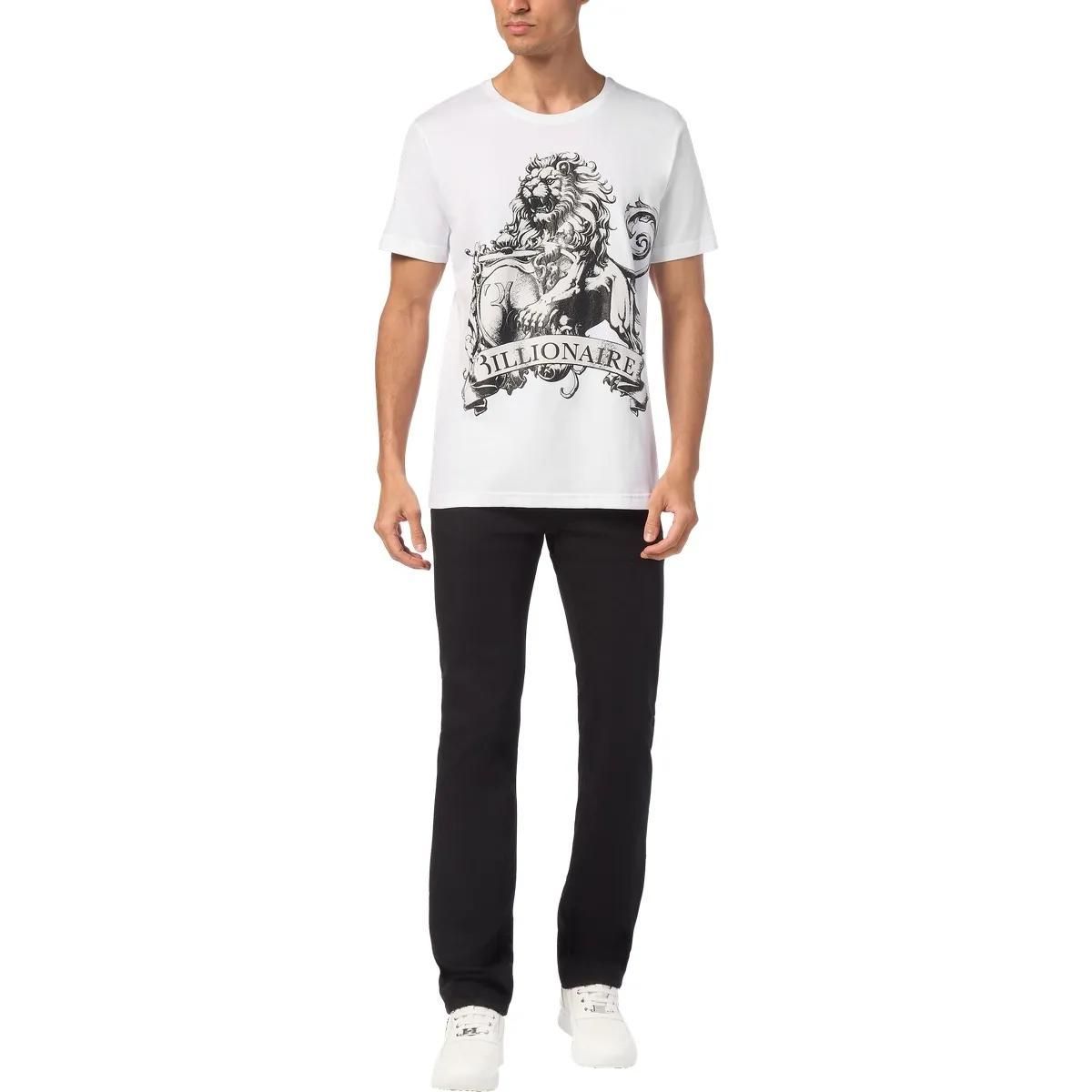 BILLIONAIRE - T-Shirt - Größe S - weiß