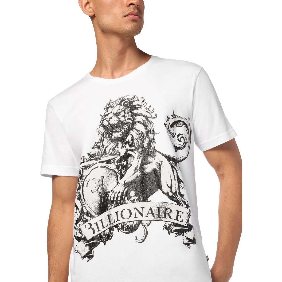 BILLIONAIRE - T-Shirt - Größe S - weiß
