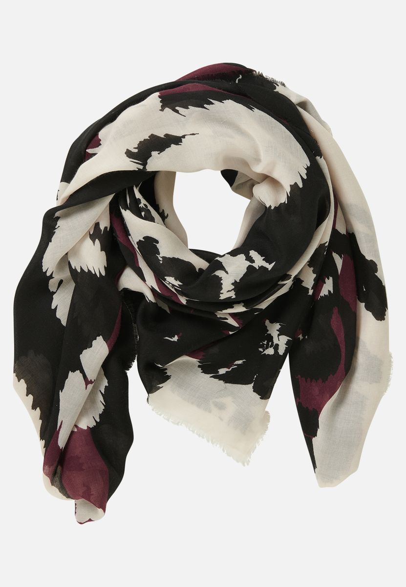 Modisches Damen-Tuch mit Blumenprint