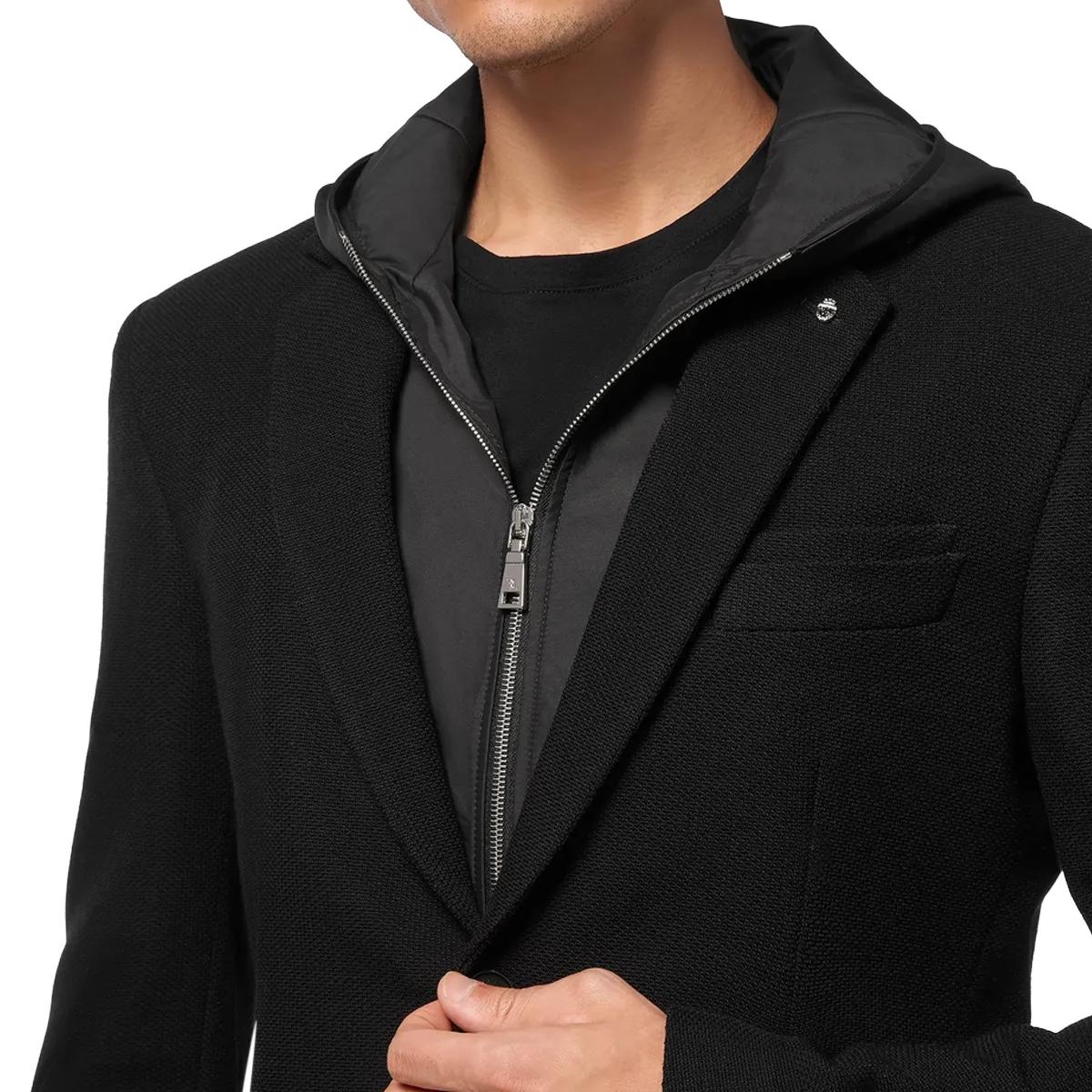 BILLIONAIRE - Blazer Regular Fit - Größe 52 - schwarz