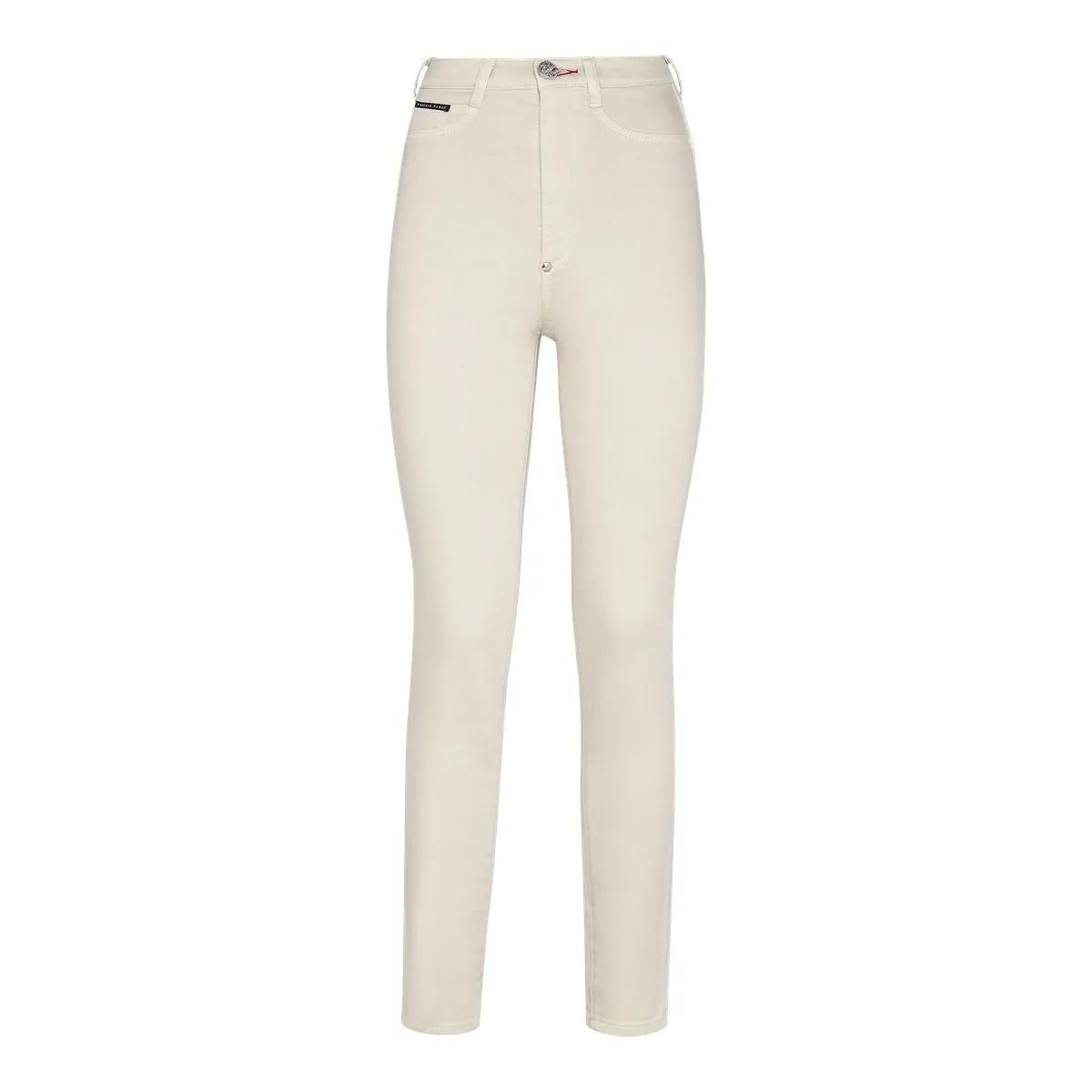Philipp Plein - Jeggings Iconic Plein - Größe 25 - beige