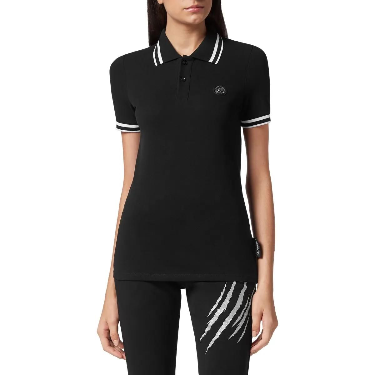 Plein Sport - Poloshirt Ss - Größe S - schwarz