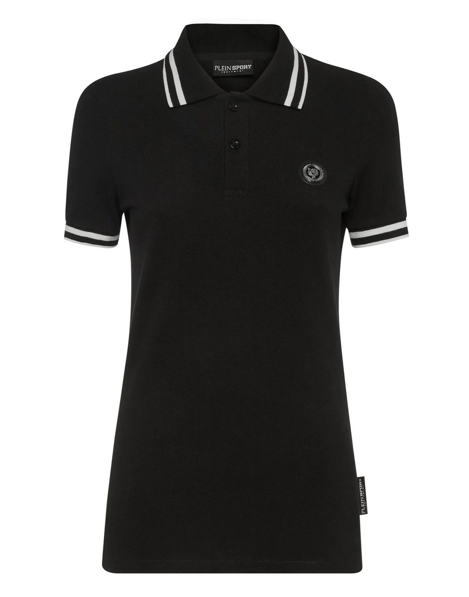 Plein Sport - Poloshirt Ss - Größe S - schwarz