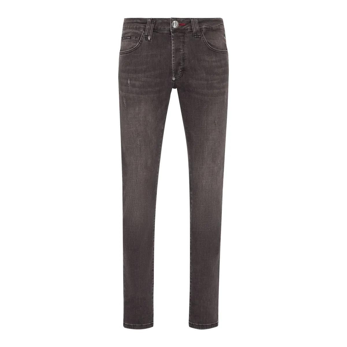 Philipp Plein - Jeans Regular Fit - Größe 30 - grau