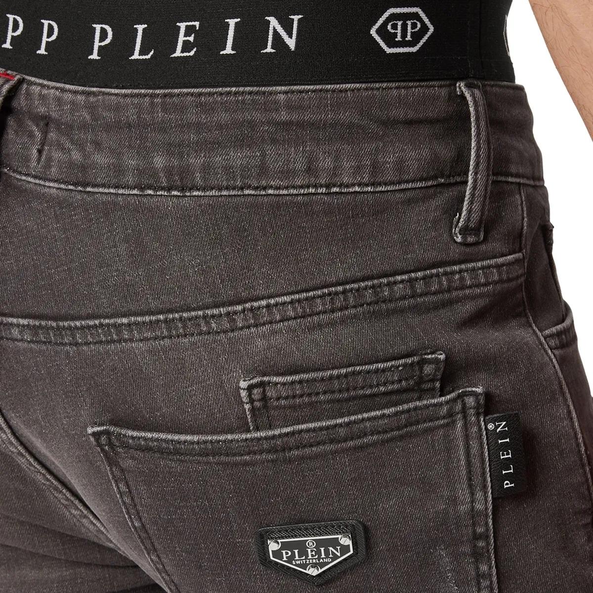 Philipp Plein - Jeans Regular Fit - Größe 30 - grau