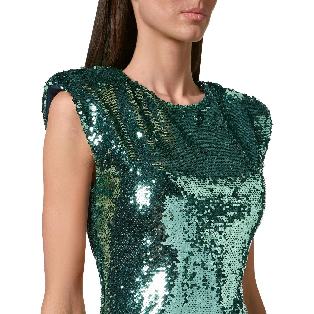 Philipp Plein - Kleid Mit Schmucksteinen - Größe L - grün