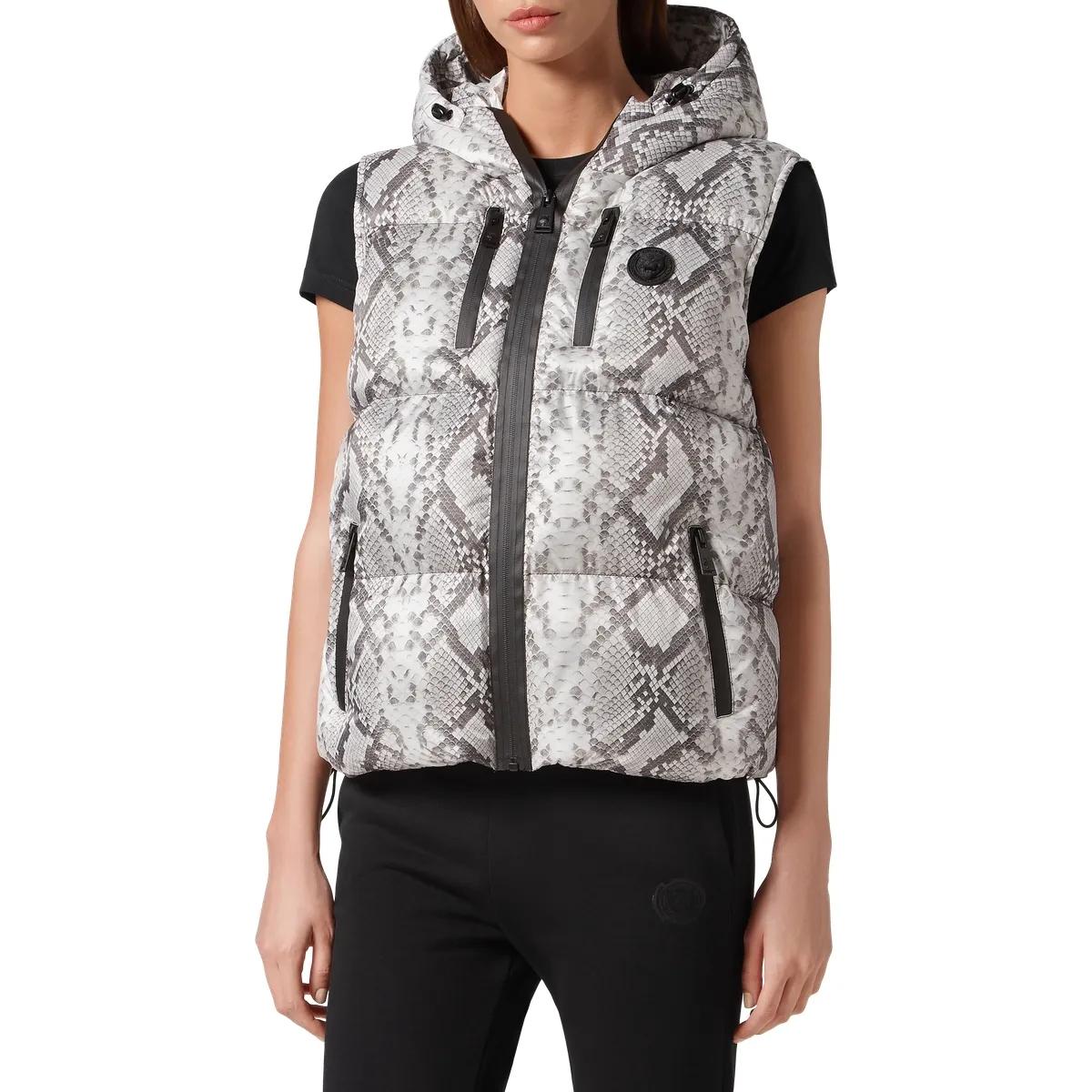 Plein Sport - Outdoorjacke Python - Größe L - grau