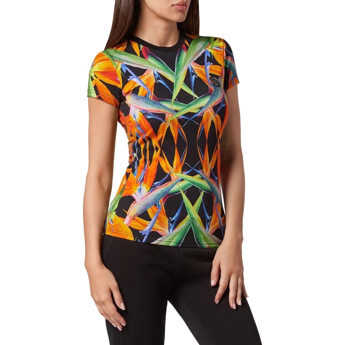 Plein Sport - T-Shirt - Größe M - schwarz