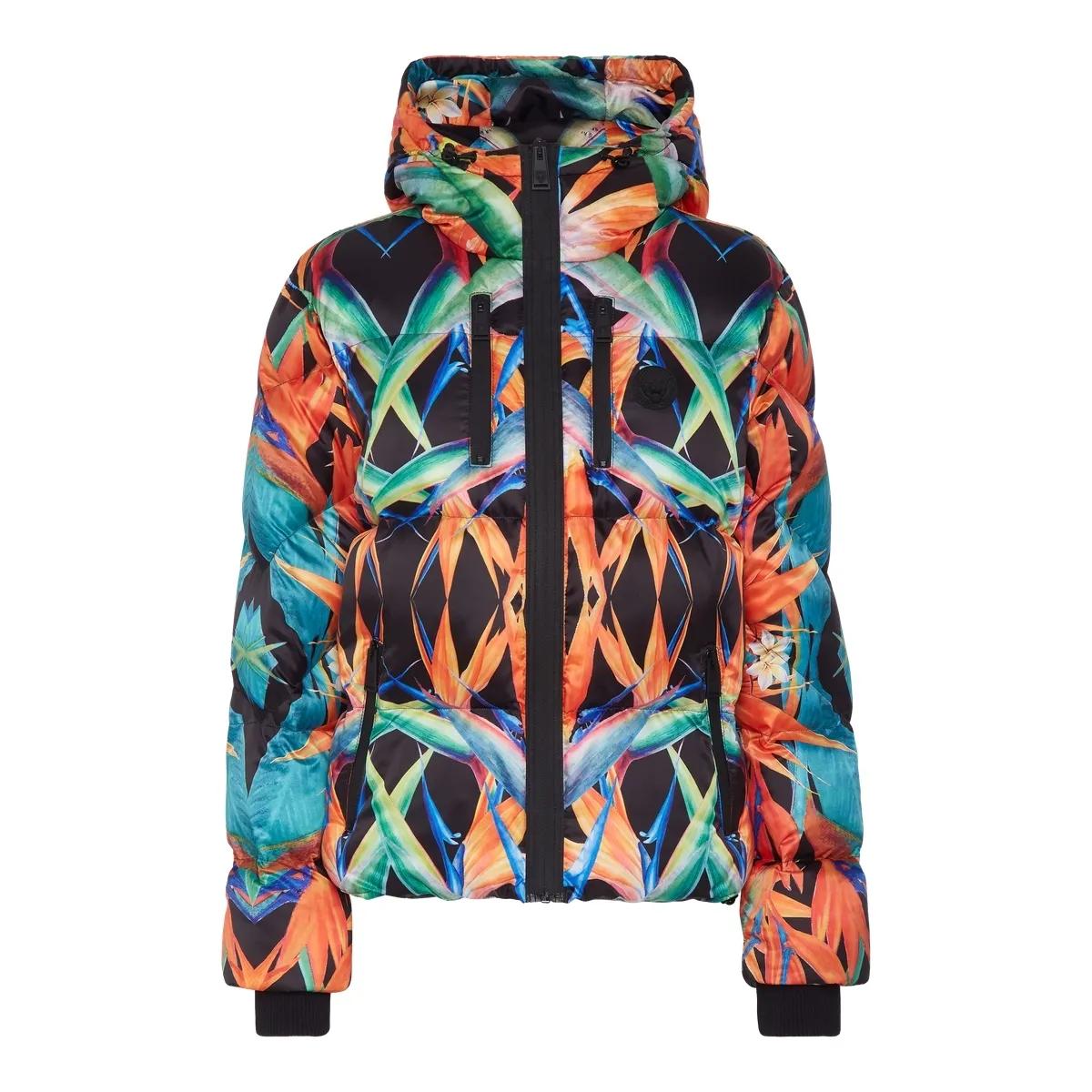 Plein Sport - Jacke Flowers - Größe L - schwarz