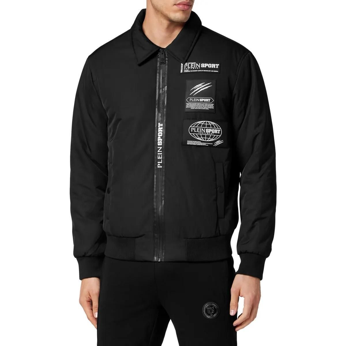 Plein Sport - Bomber Global Express Edition - Größe 3XL - schwarz