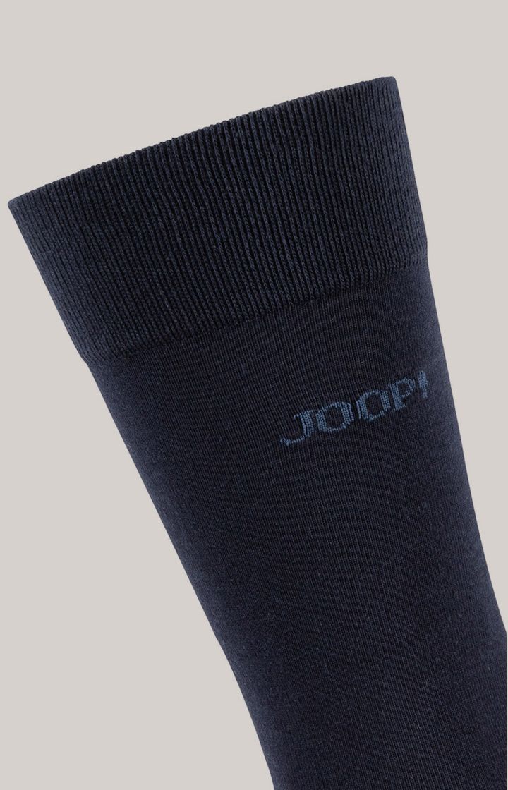 JOOP! Marineblaue Socken 4er-Pack Bio-Baumwollmischung Unisex