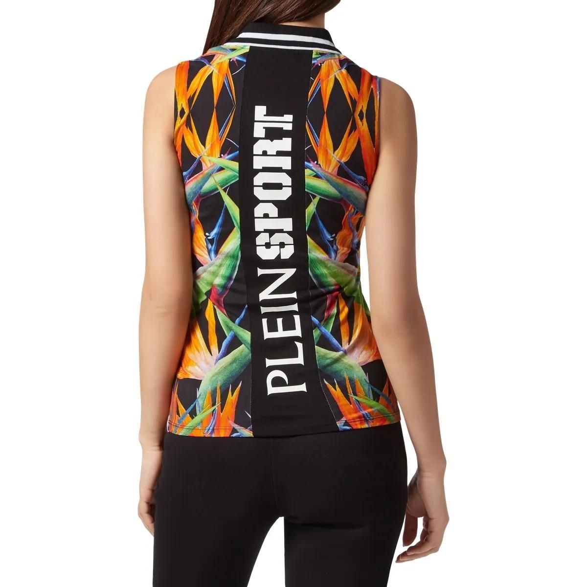 Plein Sport - Poloshirt - Größe L - schwarz