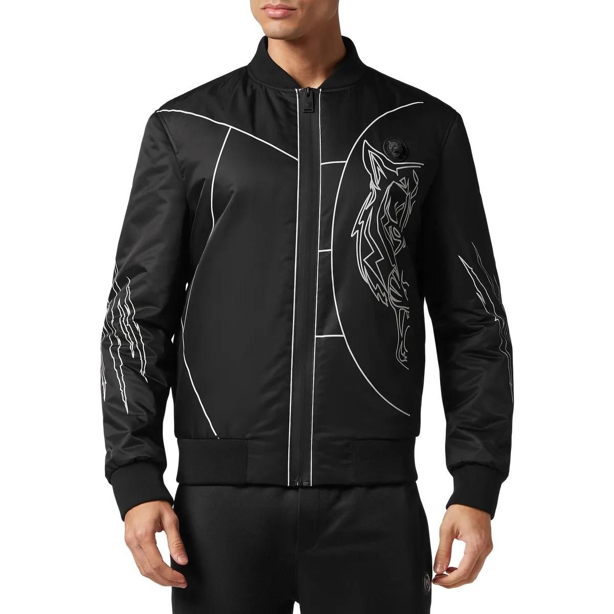 Plein Sport - Bomberjacke Tiger - Größe 3XL - schwarz