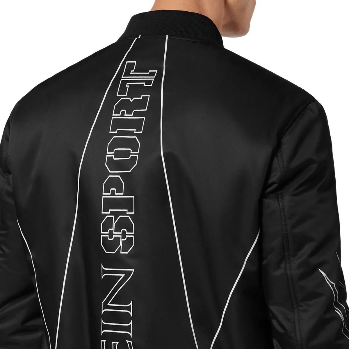 Plein Sport - Bomberjacke Tiger - Größe 3XL - schwarz