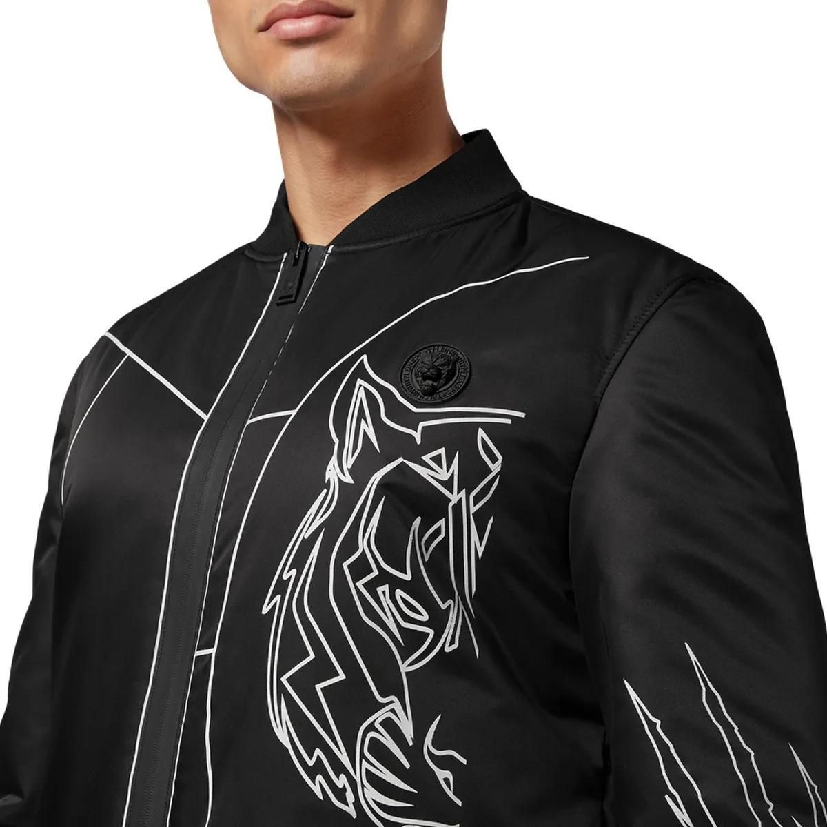 Plein Sport - Bomberjacke Tiger - Größe 3XL - schwarz