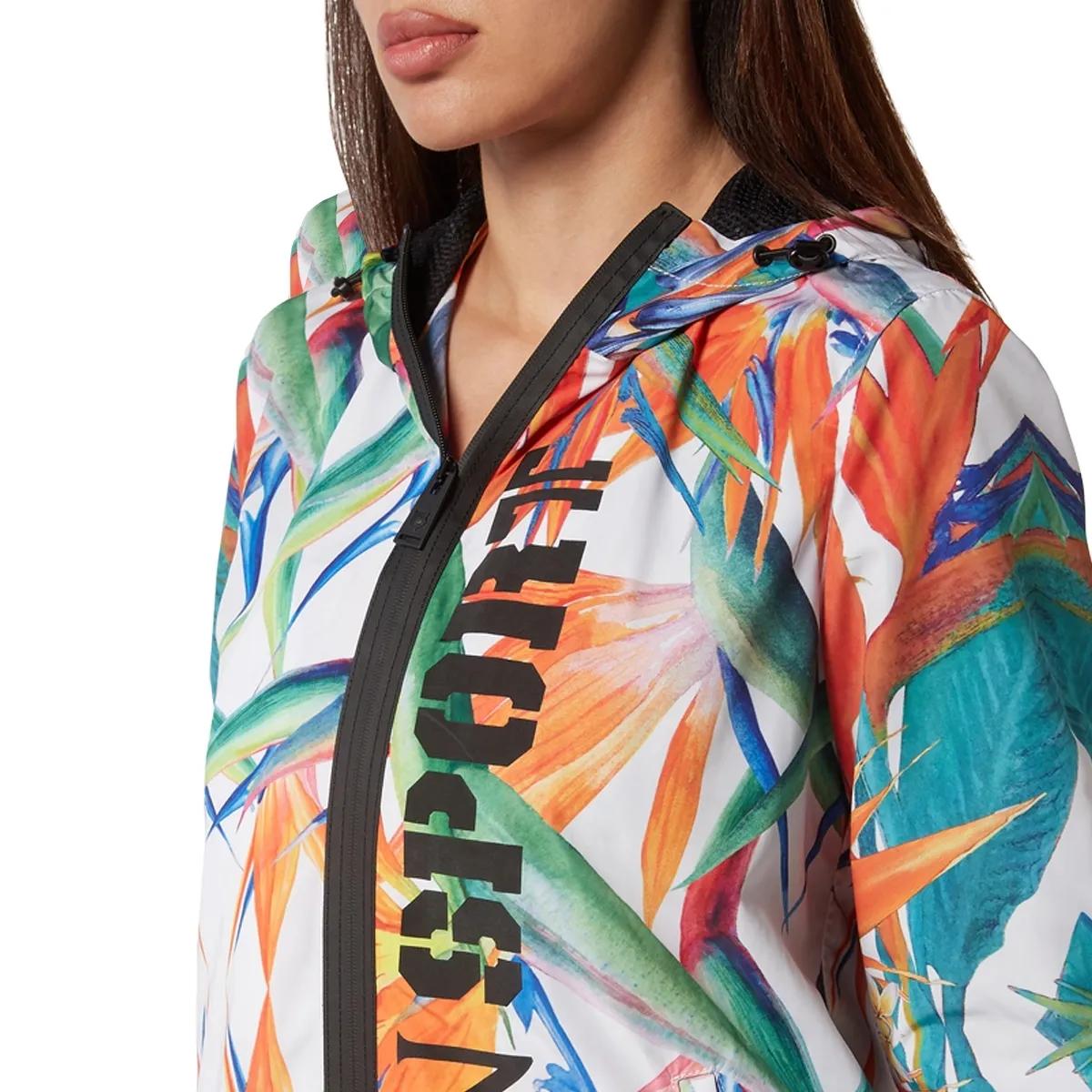 Plein Sport - Jacke Flowers - Größe L - weiß