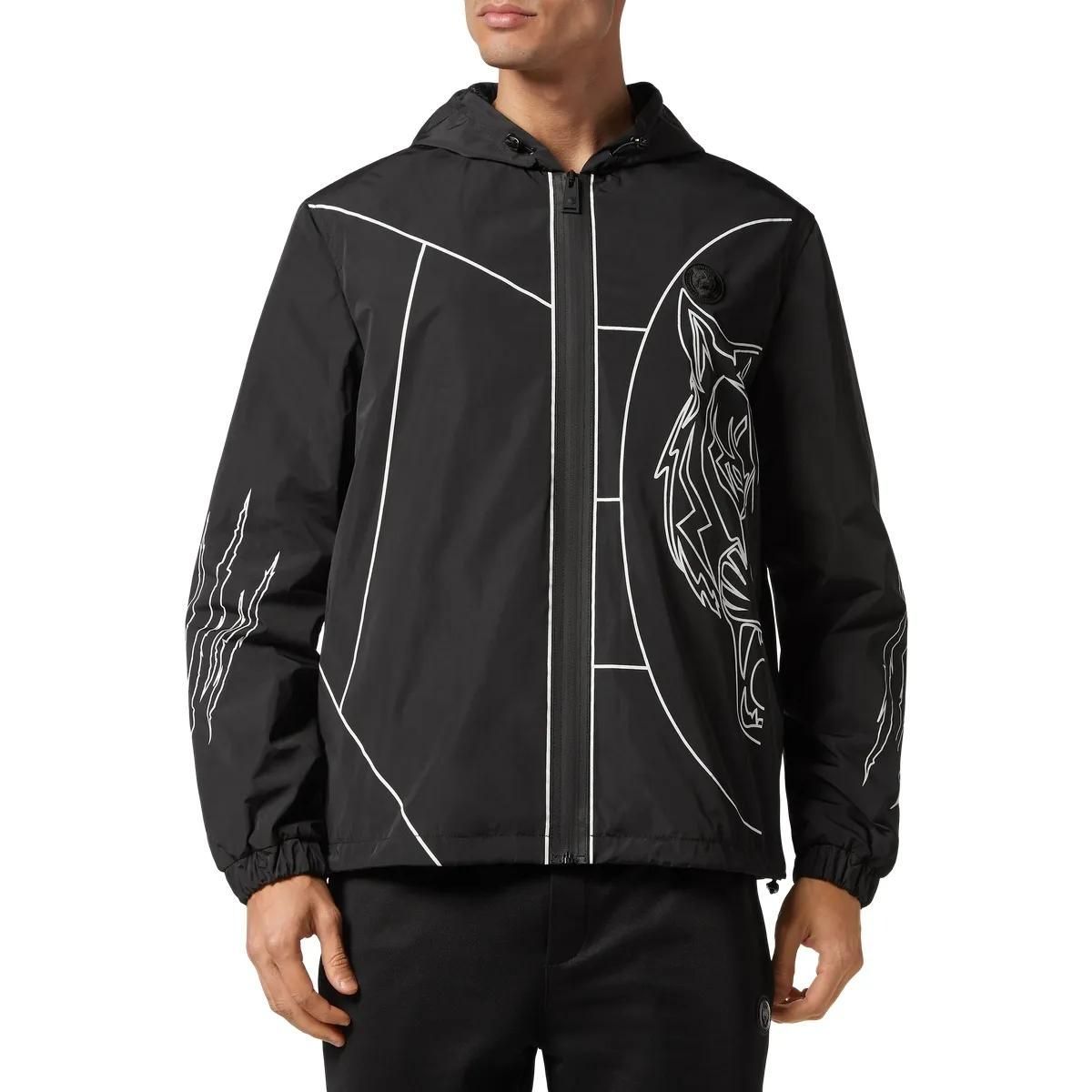 Plein Sport - Windbreaker Tiger - Größe 3XL - schwarz