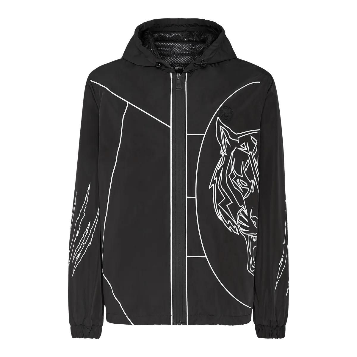 Plein Sport - Windbreaker Tiger - Größe 3XL - schwarz
